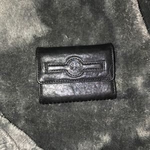 Tory Burch black keychain wallet